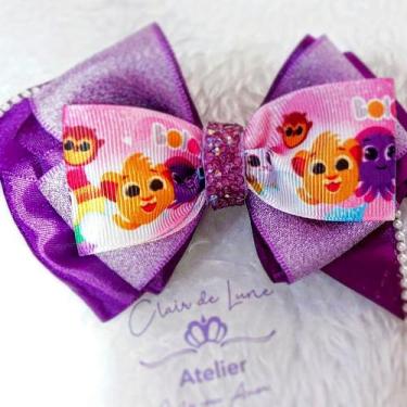 Imagem de Lindo Laço Inspiração Bolofofos Com Pérolas - Atelier Clair de Lune, R