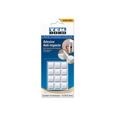 Imagem de Batente Protetor Tekbond Quadrado A M 12,7M 12Pcs Blister