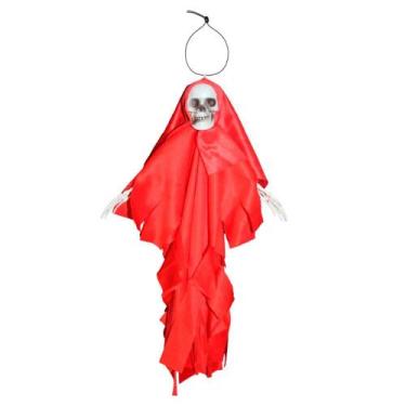 Imagem de Caveira de Halloween Articulada Bonecos pra Decoração dia das Bruxas P