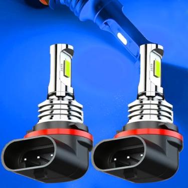 Imagem de HAISECA Lâmpada LED HR3 azul gelo, 2 x 5730 chips 34901-A21 92069-0019 lâmpadas LED Hi-Lo feixe para ATV UTV.2 pacotes.