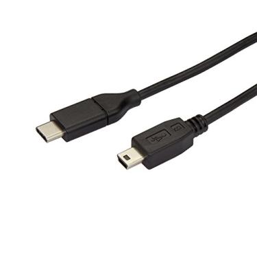 Imagem de StarTech. com cabo USB C para mini USB – 2 m – M/M – USB 2.0 – Mini cabo USB C para Mini B – USB Tipo C para Mini USB (USB2CMB2M)