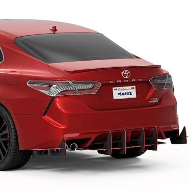 Imagem de Vicrez Genali VR2 Rear Diffuser vz102648 Compatible with Toyota Camry 2018-2022