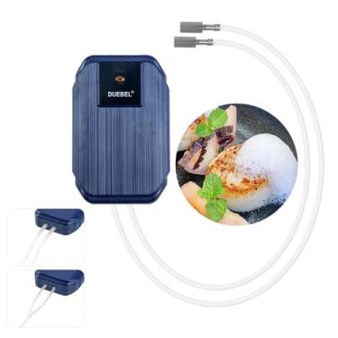 Imagem de DUEBEL Kit gerador de espuma para culinária molecular - recarregável, portátil, eficiente kit de fabricação de espuma para alimentos, ferramenta criativa de cozinha de chef para cozinhas progressivas,