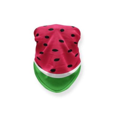 Imagem de Bandana Tubular Ciclismo Feminina Esportiva Balaclava Melancia - Novad