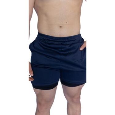 Imagem de Shorts 2 em 1 Masculino Esportivo Ótimo Para Treinos e Academia - Jink