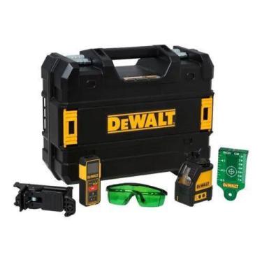 Imagem de Kit nivel 30m + trena laser + caixa tstak dw0889cg-xj dewalt