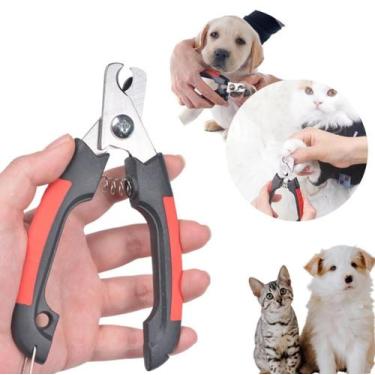 Imagem de Kit Alicate Pet Tesoura Corte De Unhas Caes Gatos/Pet - lelong