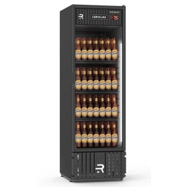 Imagem de Cervejeira Visa Cooler Vcce570pvb 570L Porta Vidro Todo Preto 127V - R