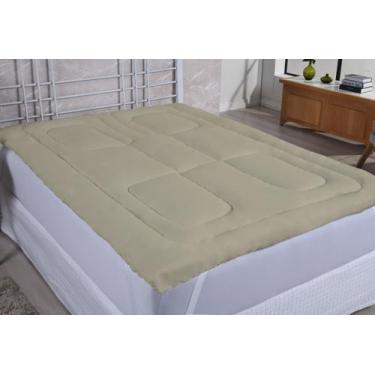 Imagem de Pillow Top Cama Casal 1,88m X 1,38m Liso Colorido - Florenza Enxovais,