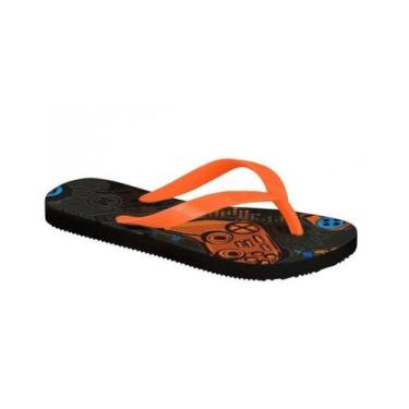 Imagem de Chinelo Masculino Infatil  Molekinho 2428.201.29128, 29, Laranja, Lara