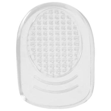 Imagem de Par De Palmilhas Calcanhar Silicone Transparente Calcanheira - Smart