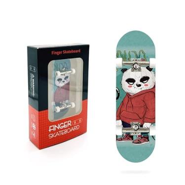 Imagem de Professional Finger Board Full Wooden Maple Board Mini Pro Fingerboard Complete 30mm Skateboard Small Hand Skate Wheels with Bearings (M4)