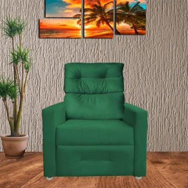 Imagem de Poltrona Reclinavel Do Papai e Mamãe Monica Verde