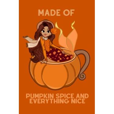 Imagem de Mermaids, Pumpkin Spice, and Everything Nice: Burnt Orange Notebook
