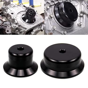 Imagem de RYANSTAR RACING Kit de chave de vedação de cambota principal dianteira e traseira para Duramax Diesel 2001-2016 GM 6,6L alumínio preto