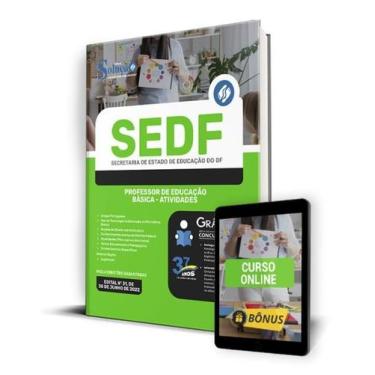 Imagem de Apostila SEDF - Professor de Educação Básica - Atividades - Editora So