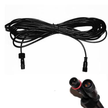 Imagem de HUIZHITENGDA 1pc preto preto 5m plugue duplo plugue led de luz solar Extensão,Dual core