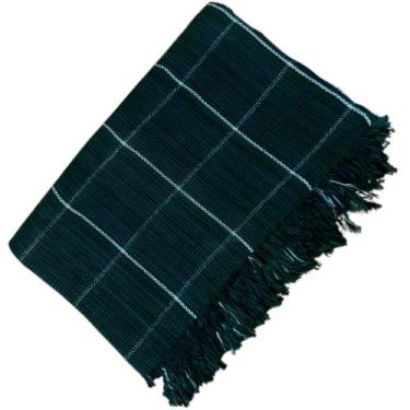 Imagem de Kit 2 Manta Para Sofá Grande Listrada 2,40m x 1,80m Algodão - Itens Ca