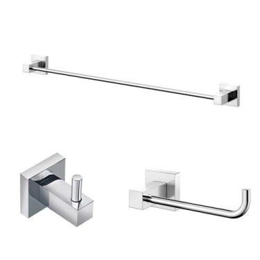 Imagem de Kit Square Cromado Basic - Docol