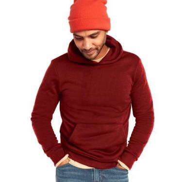 Imagem de Blusa de Moletom Masculina Com Capuz Blusa de Frio Slim Fitness Fashio