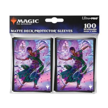 Imagem de Ultra PRO - Aetherdrift Avishkar Living Energy (Commander) 100 ct Deck Protector® mangas para Magic: The Gathering, cartas esportivas, cartas MTG, D&D, tamanho para caber em cartões de tamanho padrão,