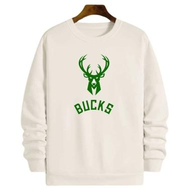 Imagem de Blusa Moletom Gola Basquete Bucks Giannis Basketball