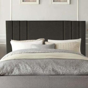 Imagem de Cabeceira Estofada Grécia 90cm Solteiro Para Cama Colchão Box Quarto L