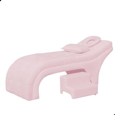 Imagem de Maca Estofada Estética Botonê 80 cm Sobrancelha Cilios - Fina Mobília,