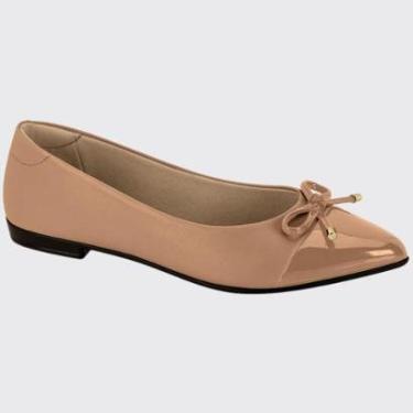 Imagem de Sapatilha Feminina Bico Fino Laço Conforto Beira Rio 4136.1102.7815-Feminino