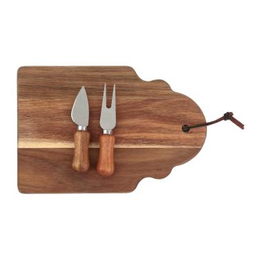 Imagem de Kit para Queijo Inox com 3 Peças 28cm - ACASA Kit para Queijo Inox com 2 Peças 28cm - ACASA