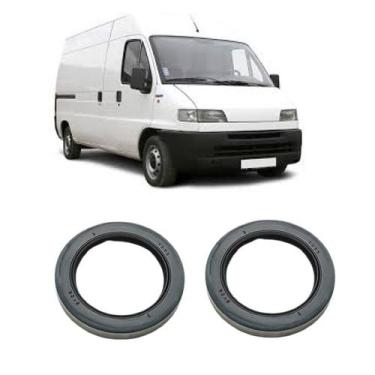 Imagem de Retentores de Roda Dianteira FIAT Ducato 1997 até 2002, aro 15 - Arca 