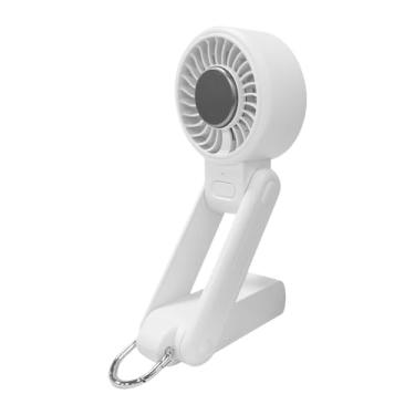 Imagem de Kuntesetty Ventilador elétrico pessoal de resfriamento de gelo de resfriamento de 4 velocidades de 4 velocidades fãs de desktop de ventilador útil para uso, Branco