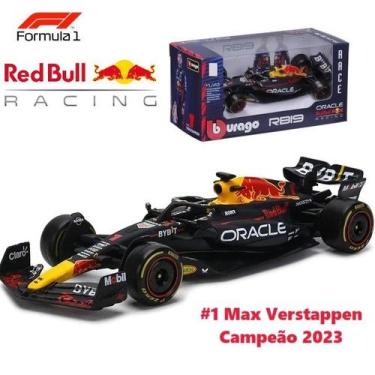 Imagem de Carrinho Fórmula 1 Red Bull Campeão Max Verstappen 1 Miniatura Coleção