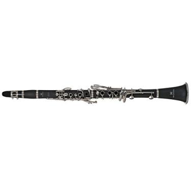 Imagem de Clarinete Niquelado Michael WCLM35 com 17 Chaves Niqueladas e Case de Fibra