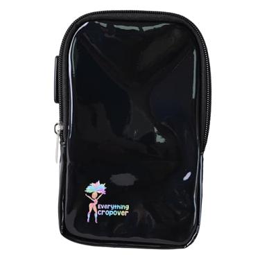 Imagem de Bolsa tiracolo 3 em 1 | Arnês de perna de carnaval para mulheres | Bolsa de cintura holográfica | Rave Leg Pack com fivelas, Preto, One Size, Bolsa de coxa 3 em 1, pochete transversal