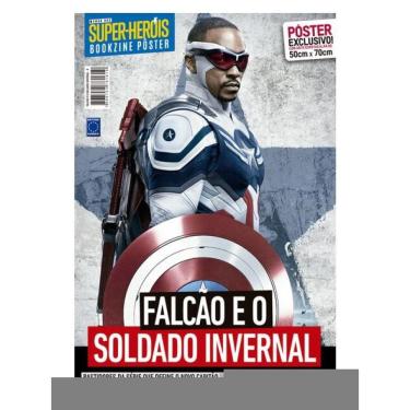 Imagem de Superpôster Mundo Dos Super-Heróis - Falcão E O Soldado Invernal - Arte B