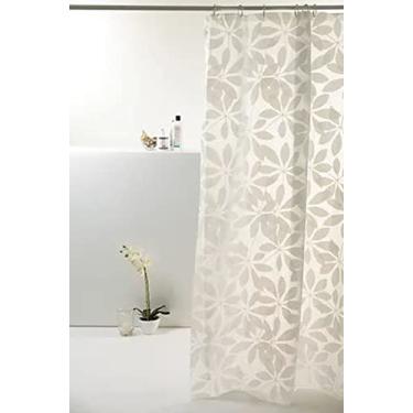 Imagem de CORTINA BOX PEVA 1.80X1.60M FLORES BRANCAS 816024