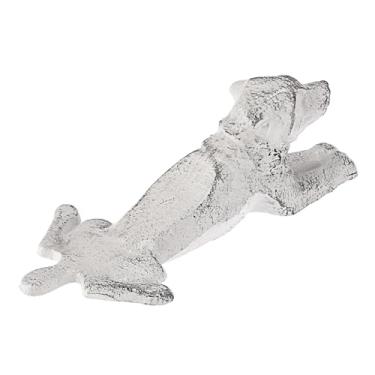 Imagem de Sumnacon Batente de porta de cachorro fofo de ferro fundido - Rolha de porta rústica resistente evita furos, cunha de porta de metal vintage na superfície do chão para escritório doméstico comercial