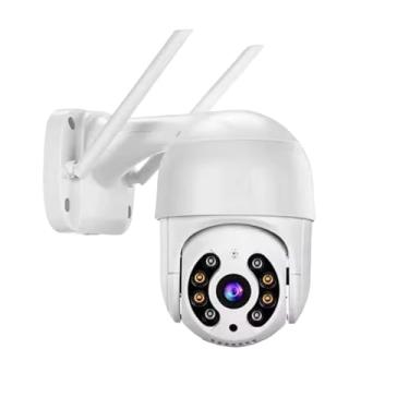 Imagem de Câmera WiFi PTZ externa, Câmera IP WiFi sem fio de 5MP Sistema de segurança residencial com visão de 360°, Visão noturna colorida, Áudio bidirecional, Detecção de movimento, Alerta de atividade