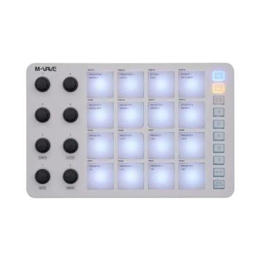 Imagem de Controlador MIDI USB Recarregável Sem Fio M-VAVE SMC-Mixer Console De 