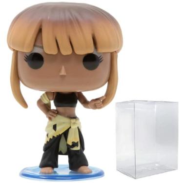 Imagem de TLC – Boneco de vinil Funko Pop! de T-Boz (junto com capa protetora compatível com caixa pop)