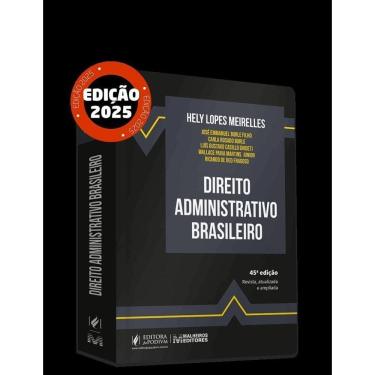 Imagem de Direito Administrativo Brasileiro - (45Ed/25)