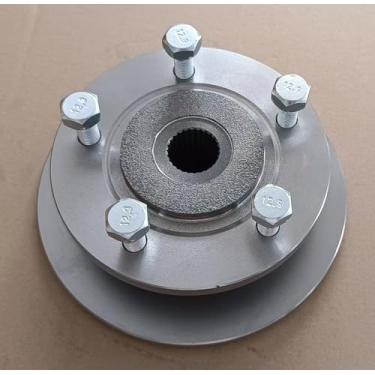 Imagem de Tambor de cubo de freio dianteiro AM142950 com 5 parafusos VG12353 Substituição para John Deere Gator 4X2 4X4 HPX Gator 4X4 Trail HPX HPX615E HPX815E XUV 620i 850D UTV
