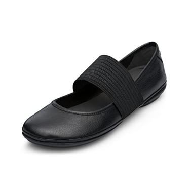 Imagem de Camper Sapatilha feminina Right Nina 21595 Ballet, Preto Sella Negro, 5