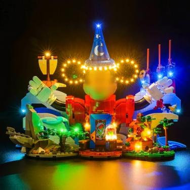 Imagem de LocoLee Light Compatible with Lego Magic of Disney 21352 Lighting Set Accessories Compatible with Lego 21352, No Models Only Light (Standard Version)