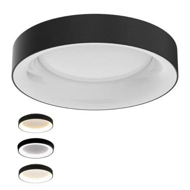 Imagem de Luminaria Plafon LED 3 em 1 Iluminaçao Quarto Sala Casa Recepçao Decoraçao Comercial Residencial Elegante Moderno