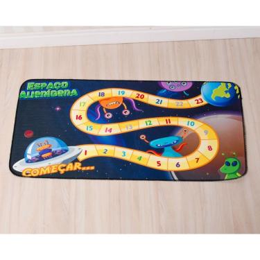 Imagem de Tapete Infantil Com Desenhos 45X95 Bene Casa Aliens