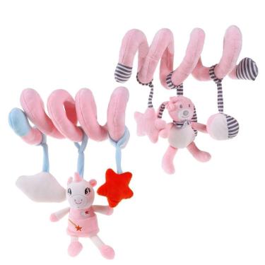 Imagem de Móbile Para Berço Fleece Bene Casa Baby Cachorrinho Rosa