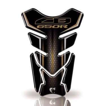 Imagem de Protetor De Tanque Adesivo Cb650R Serve Em Todos Os Anos Dourado