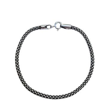 Imagem de Pulseira Pipoca Prata De Bali 925 2,8mm -18cm